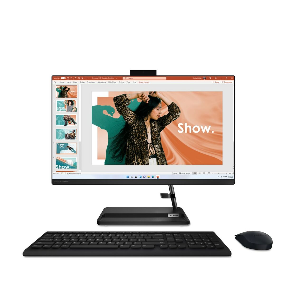 Alles-In-Einem Lenovo IdeaCentre 3 23,8" Intel Core i7-13620H 16 GB RAM 1 TB SSD