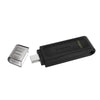 USB Pendrive Kingston DT70/128GB Schwarz 128 GB