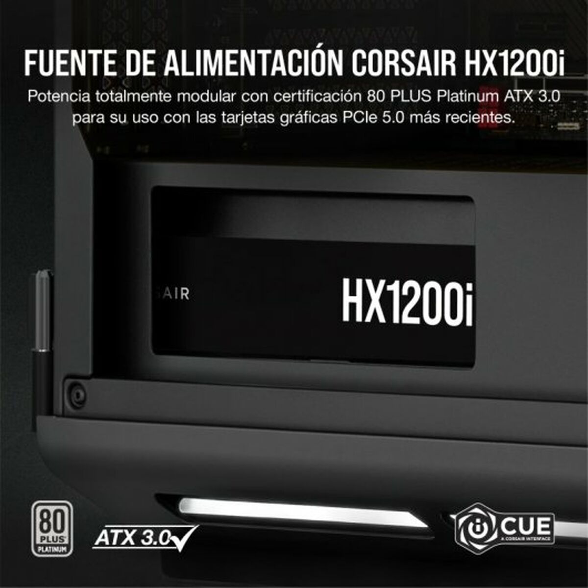 Stromquelle Corsair HXi Series HX1200i  1200 W 80 PLUS Platinum