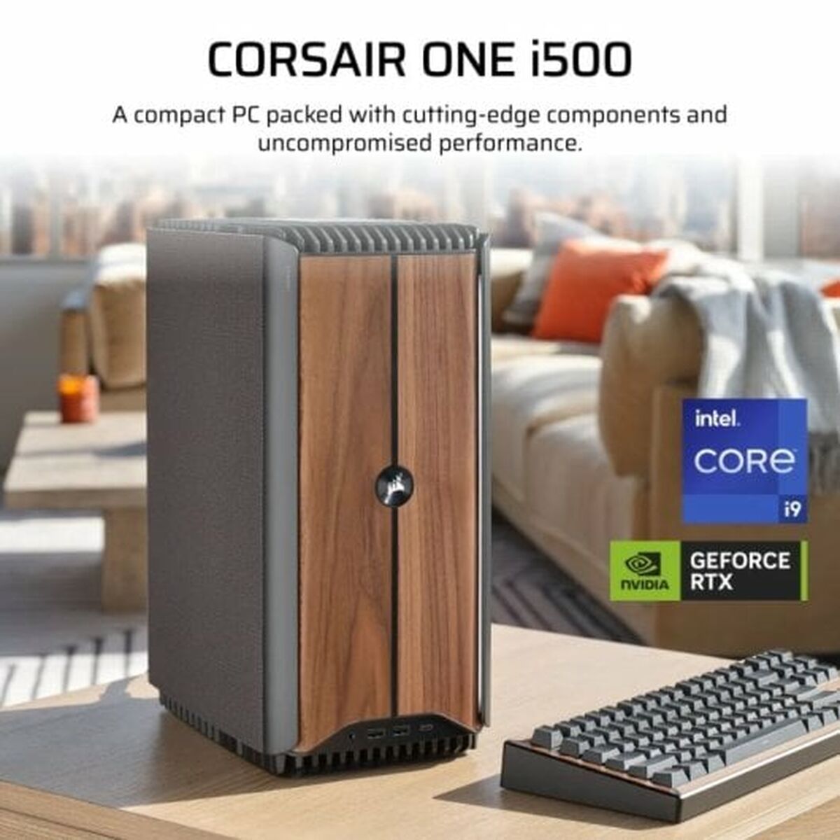 Desktop PC Corsair  ONE i500 Wood 32 GB RAM 2 TB SSD NVIDIA GeForce RTX 4080