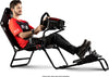 Faltbarer Gaming Stuhl mit Lenkradhalter, Pedalhalter und Schalthebel Halterung Next Level Racing F-GT Lite Schwarz (75 x 175 x 127 cm)