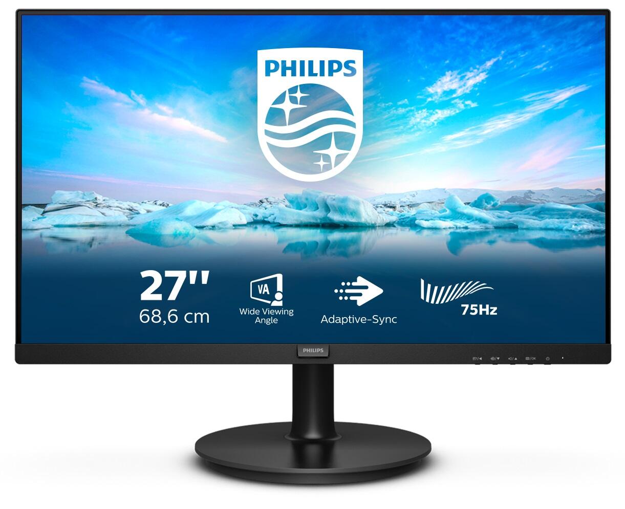 Full HD Monitor Philips 272V8LA 27" LED VA Flicker free