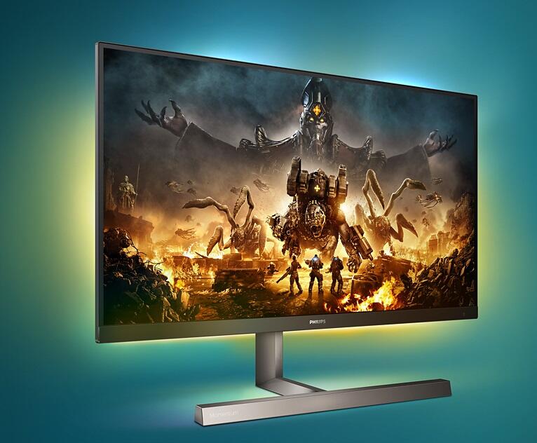 4K Ultra HD monitor with lighting Philips Momentum 329M1RV 32" 144Hz 1ms Ambiglow RGB