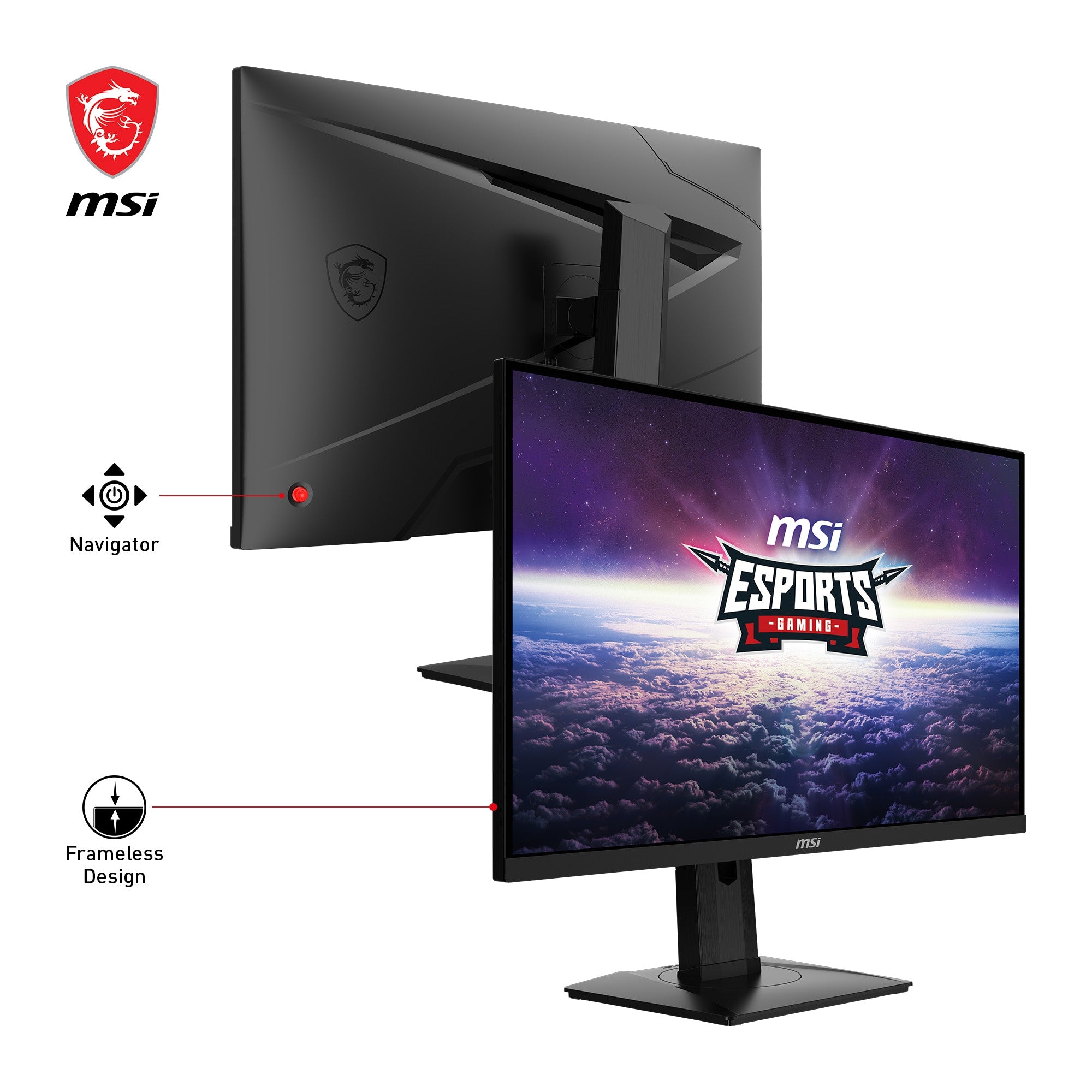 WQHD Gaming Monitor MSI G274QPX 27" 240Hz 1ms