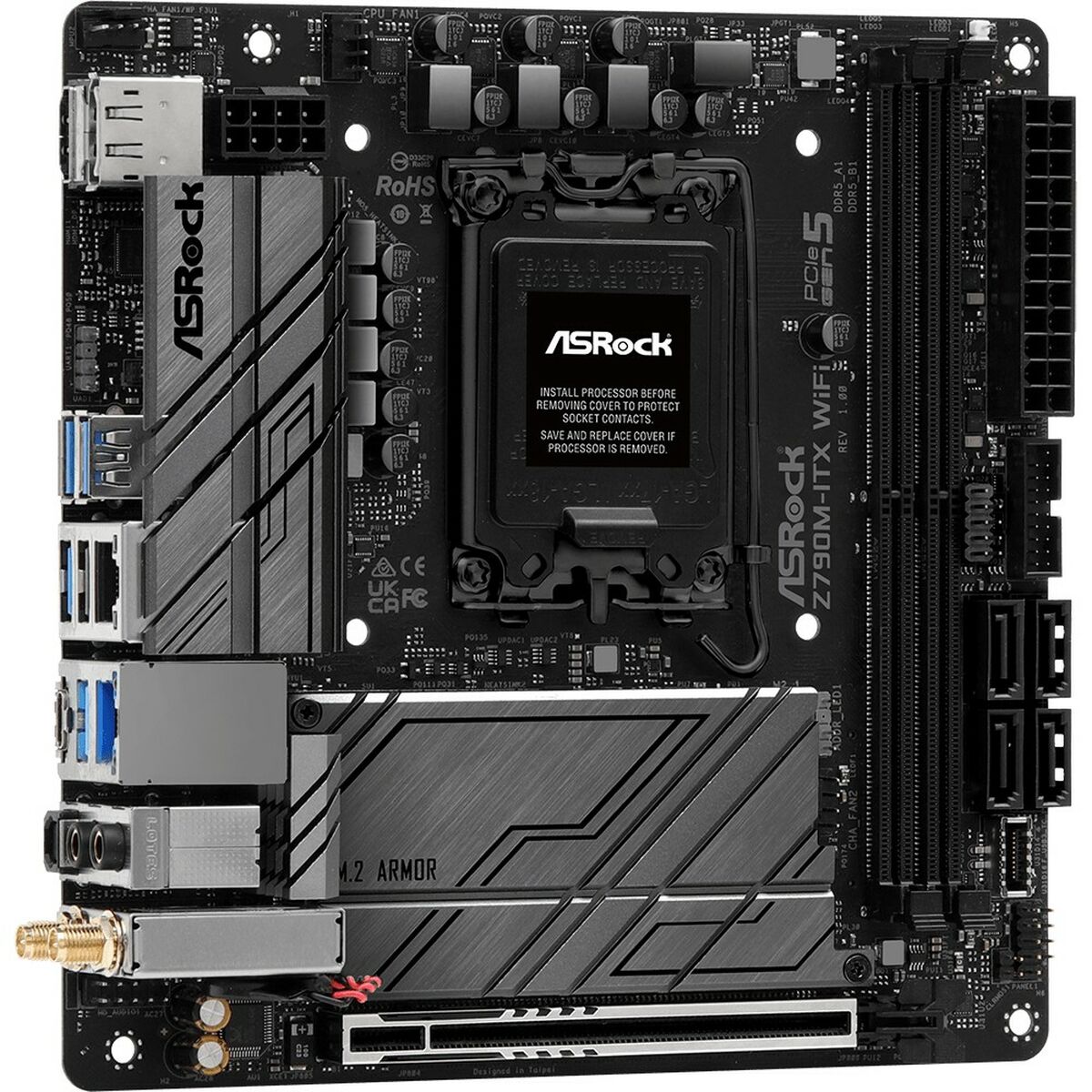 Motherboard ASRock Z790M-ITX WiFi LGA 1700 INTEL Z790