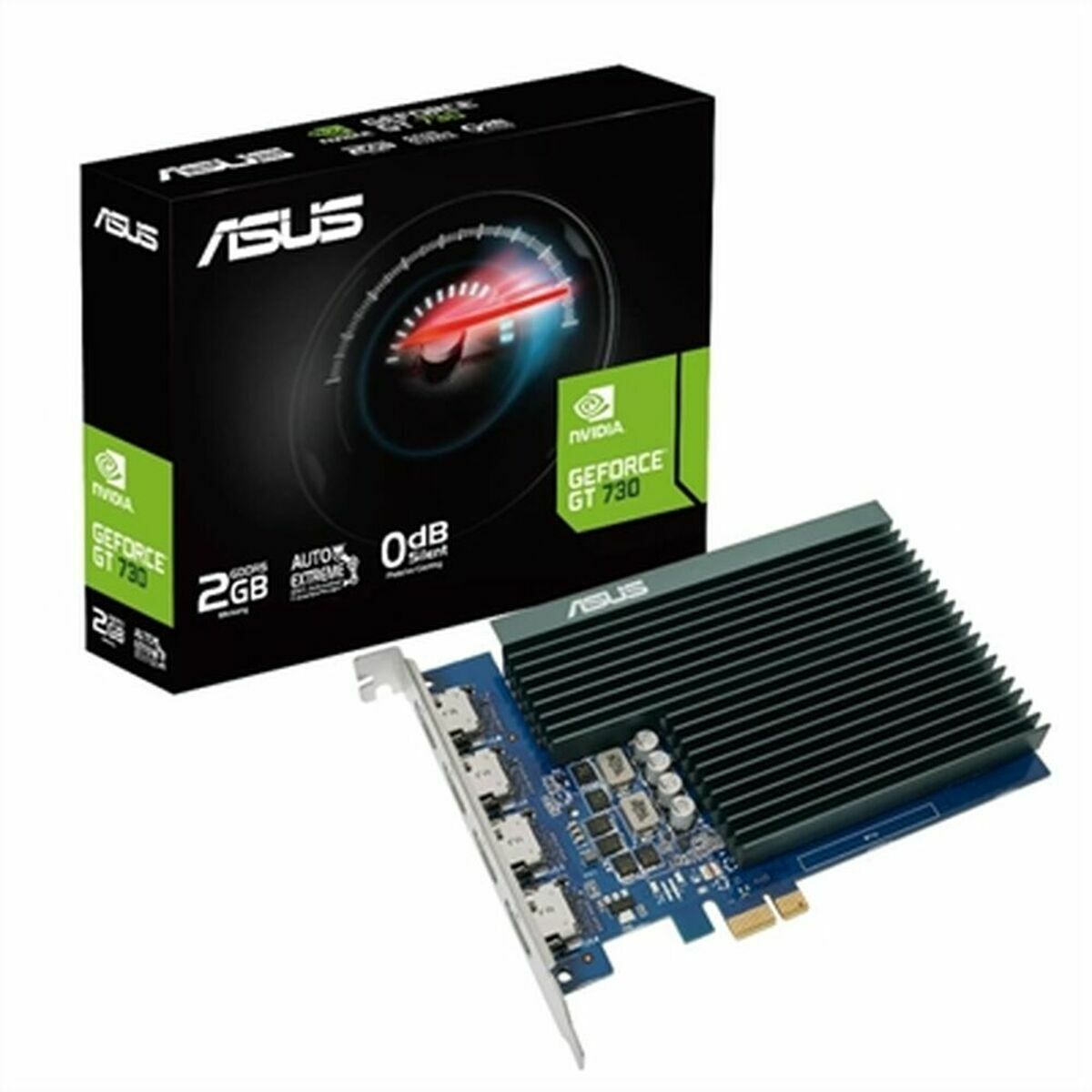 Grafikkarte Asus GT730-4H-SL-2GD5 2 GB DDR5 GDDR5