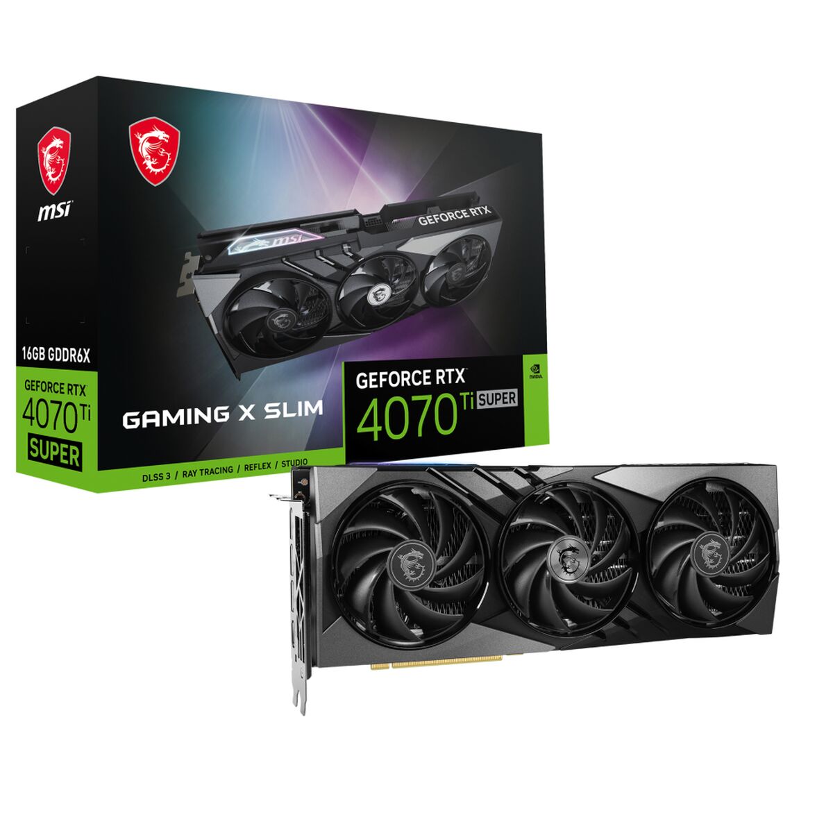 Grafikkarte MSI 16G GAMING X GeForce RTX 4070 Ti 16 GB RAM