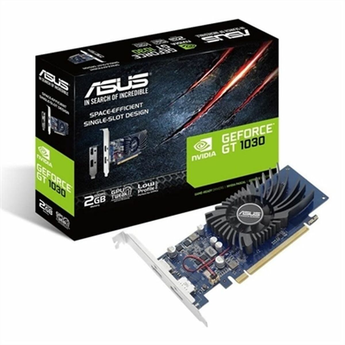 Grafikkarte Asus GT1030-2G-BRK NVIDIA GeForce GT 1030 GDDR5