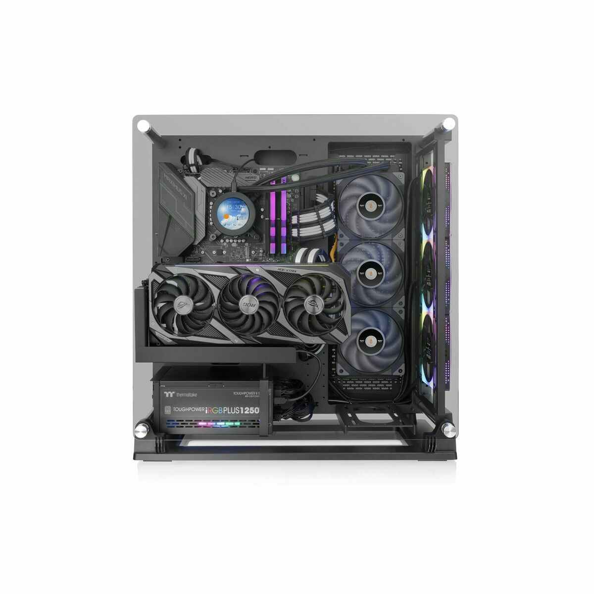 ATX Semi-Tower Gehäuse THERMALTAKE Core P3 TG Pro Schwarz ATX