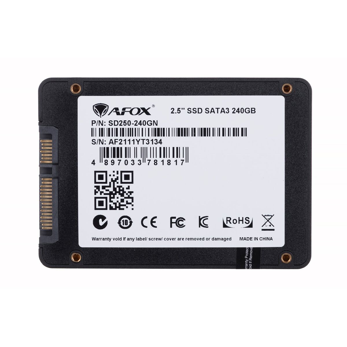 Festplatte Afox SD250-240GN 240 GB SSD