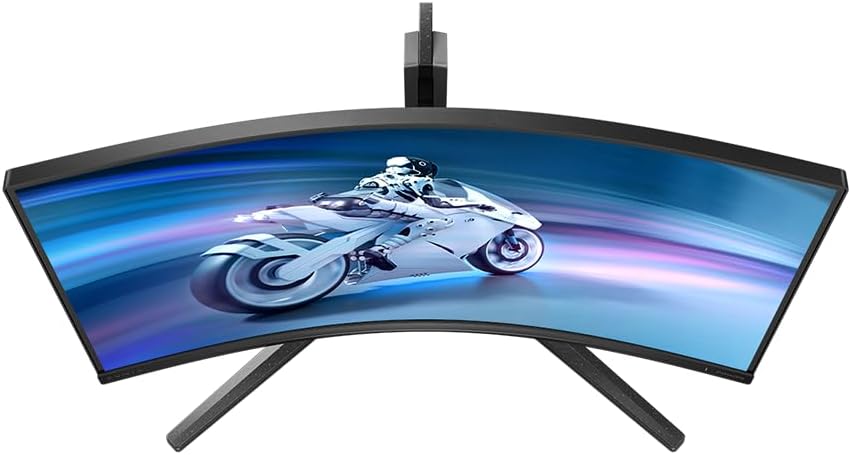 Curved WQHD Gaming Monitor Philips 32M2C5500W 32" 240Hz 0.5ms Gekrümmt