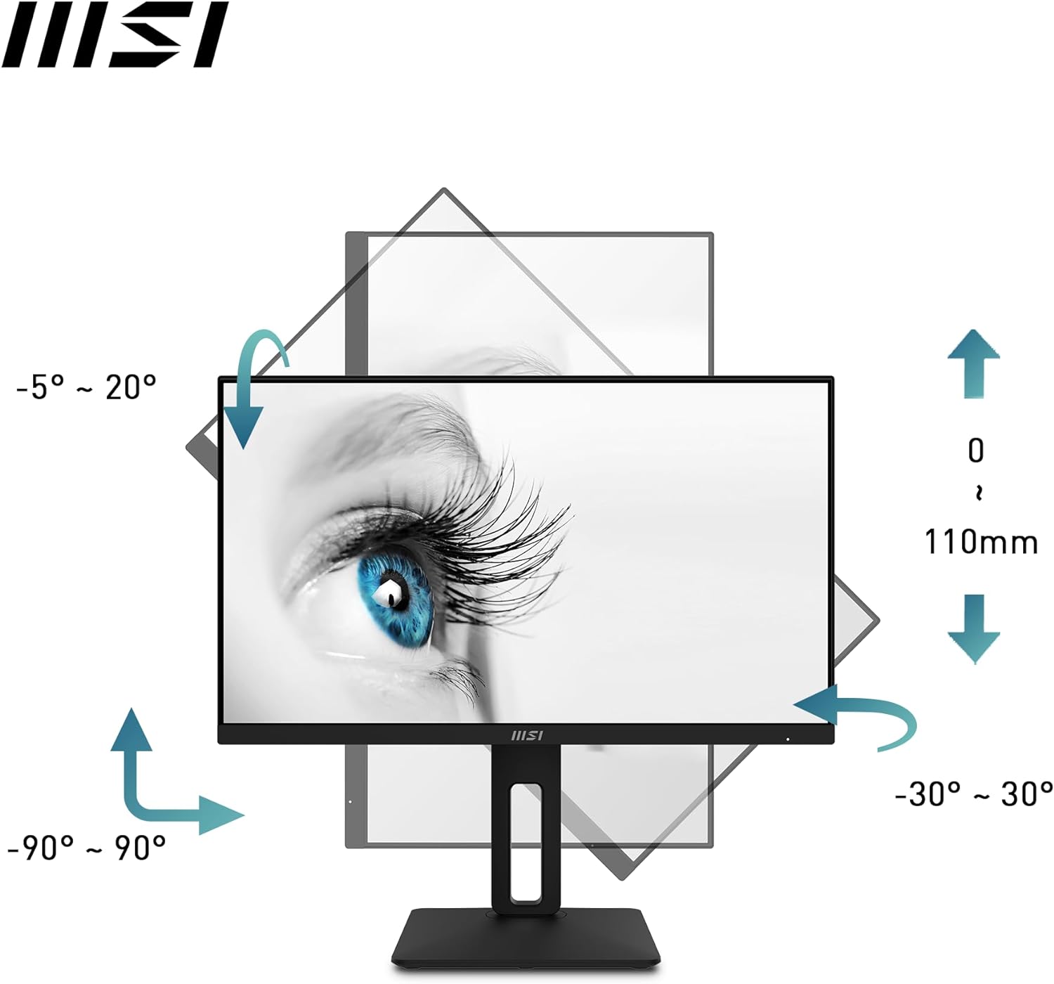 Full HD Monitor MSI PRO MP242AP 23.8" 100Hz 1ms