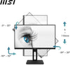 Full HD Monitor MSI PRO MP242AP 23.8