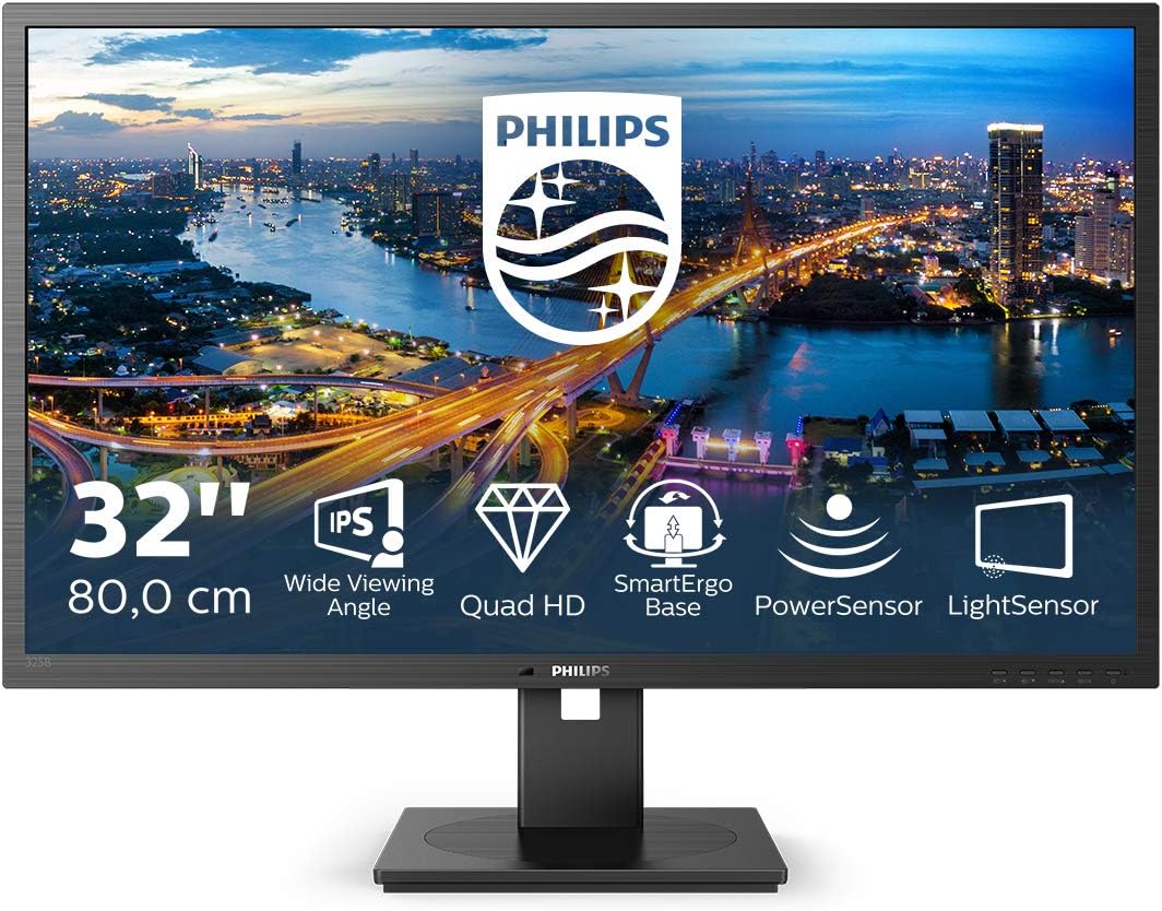 WQHD Monitor Philips 325B1L 32" IPS LED LCD Flicker free