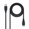 USB 3.0 A zu Micro USB-B-Kabel NANOCABLE 10.01.1102-BK Schwarz 2 m