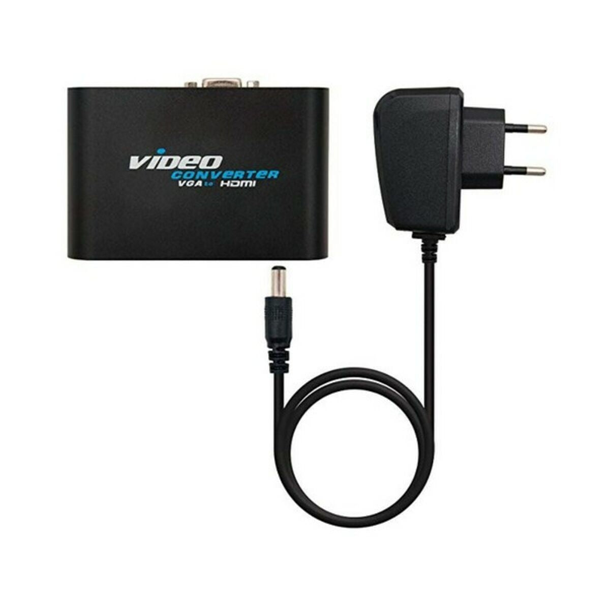 VGA-zu-HDMI-Adapter mit Audio NANOCABLE 10.16.2101-BK