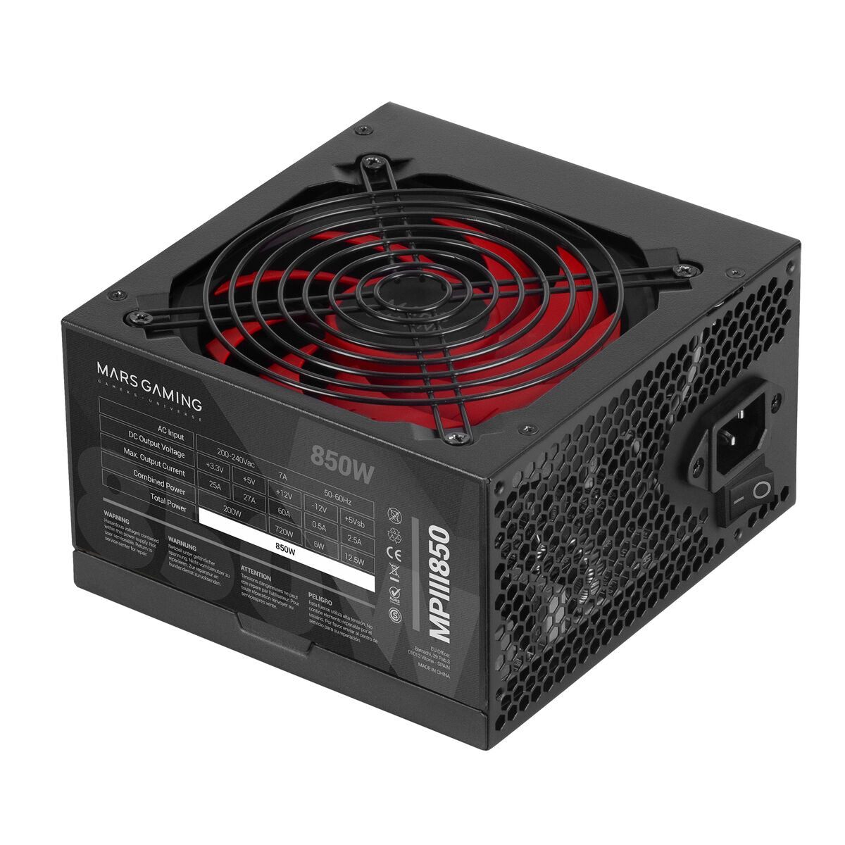 Stromquelle Mars Gaming MPIII850 850 W ATX