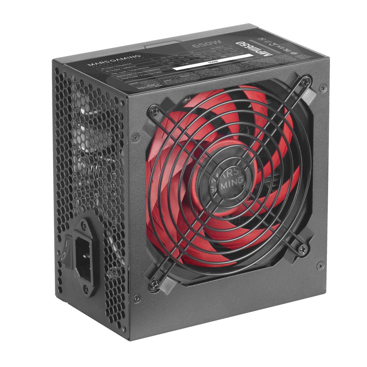 Stromquelle Mars Gaming MPIII650 650 W 6 W CE - RoHS