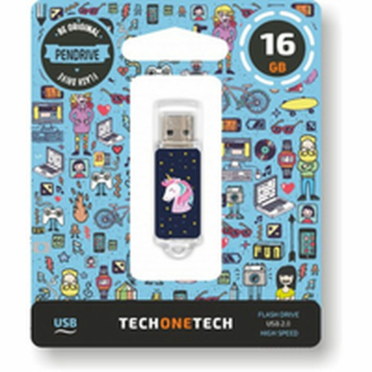 USB Pendrive Tech One Tech TEC4012-16 16 GB