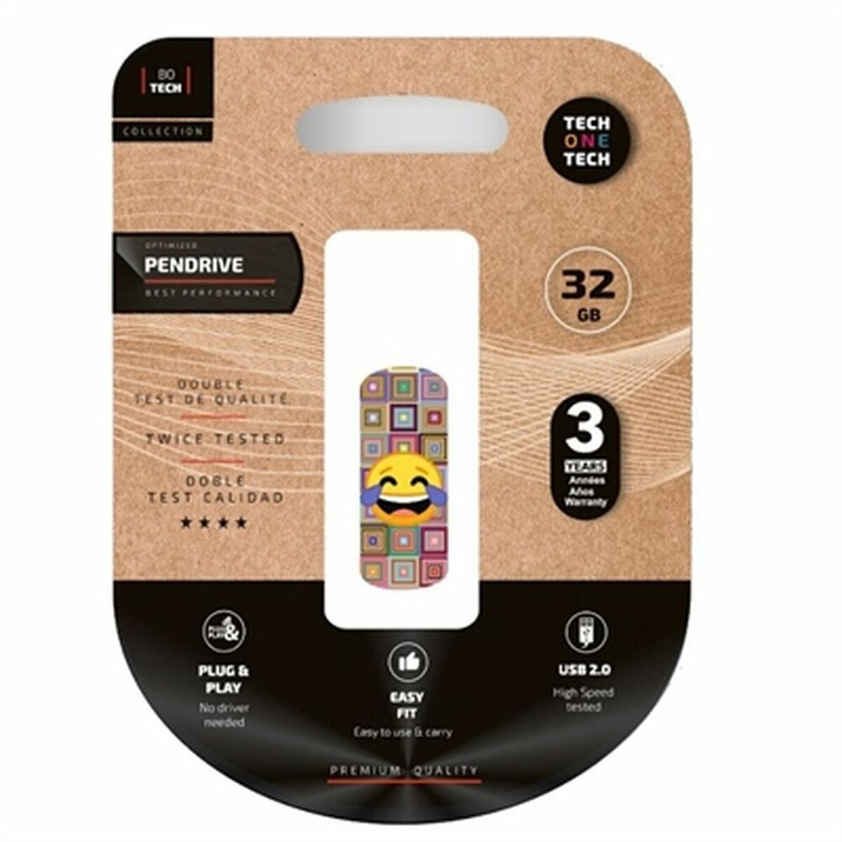 USB Pendrive Tech One Tech TEC4403-32 Bunt 32 GB