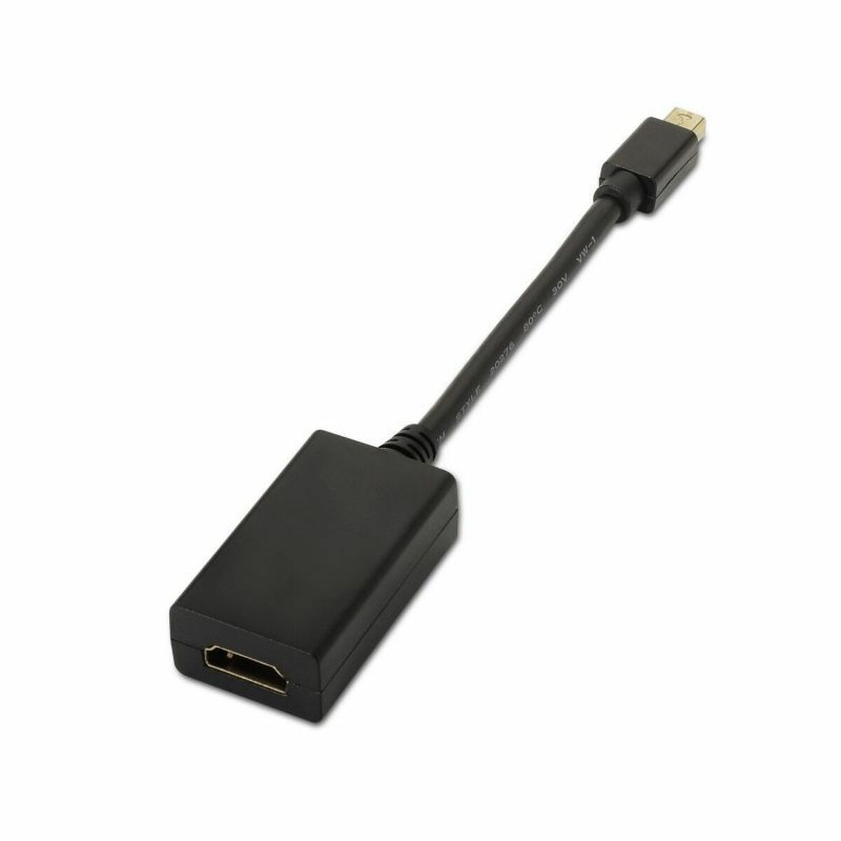 Adapter Mini DisplayPort auf HDMI Aisens A125-0137 Schwarz 15 cm