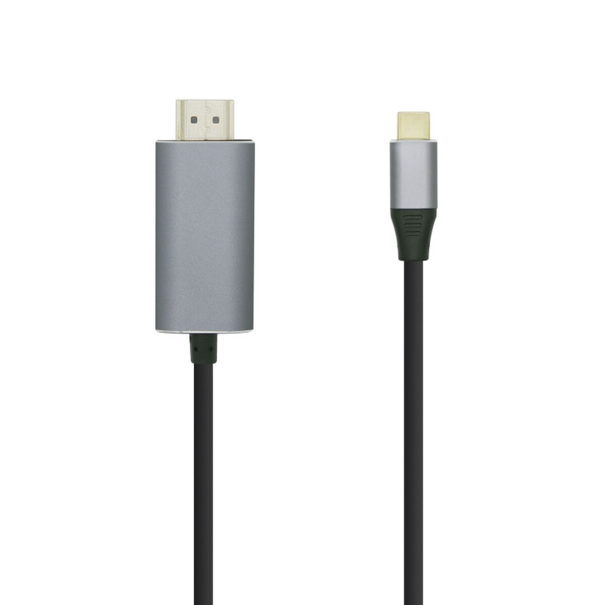 USB-C zu HDMI-Kabel Aisens A109-0392 Schwarz 80 cm 4K Ultra HD