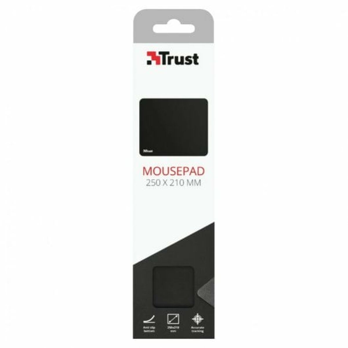 Mousepad Trust 24193 Schwarz