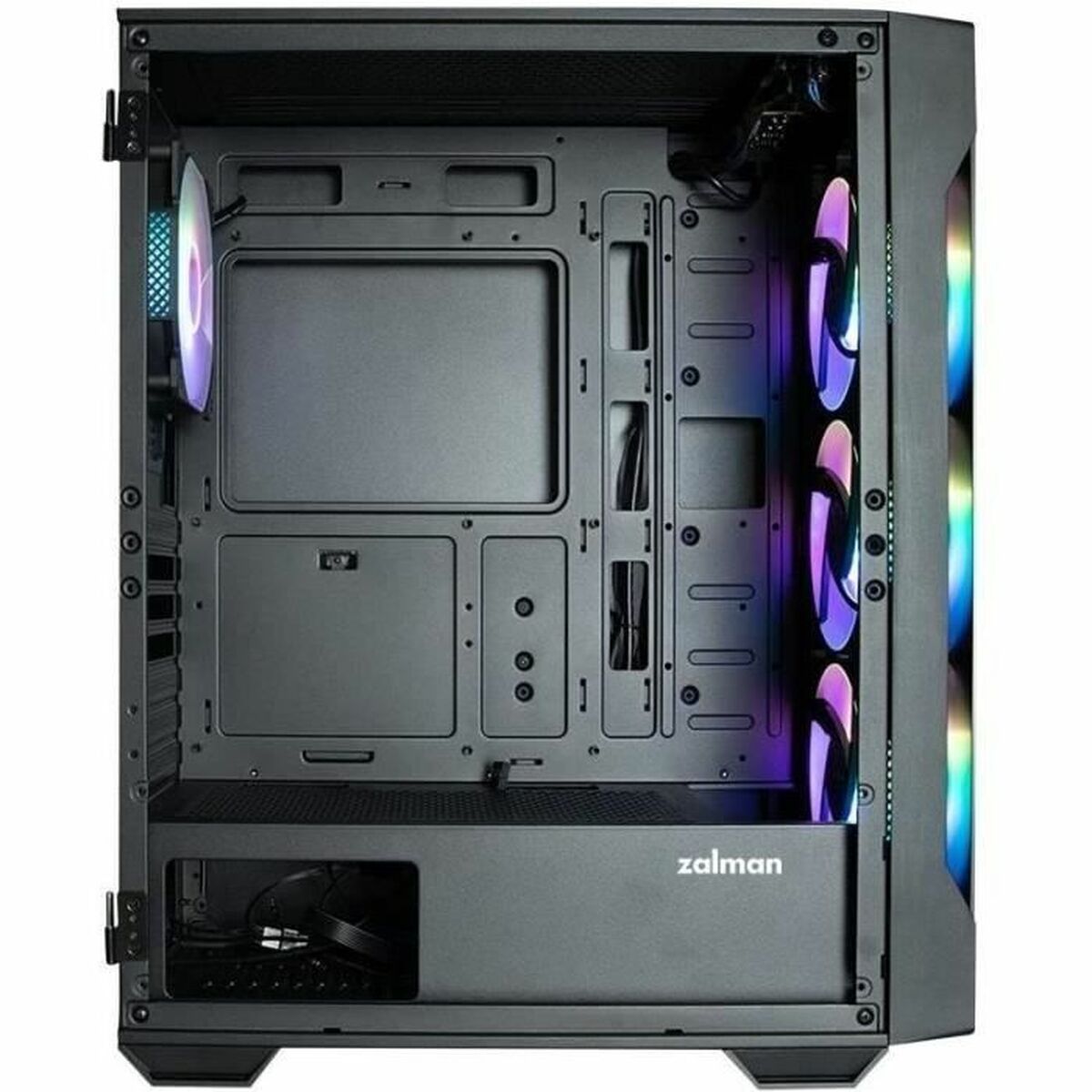 ATX Semi-Tower Gehäuse Zalman Schwarz