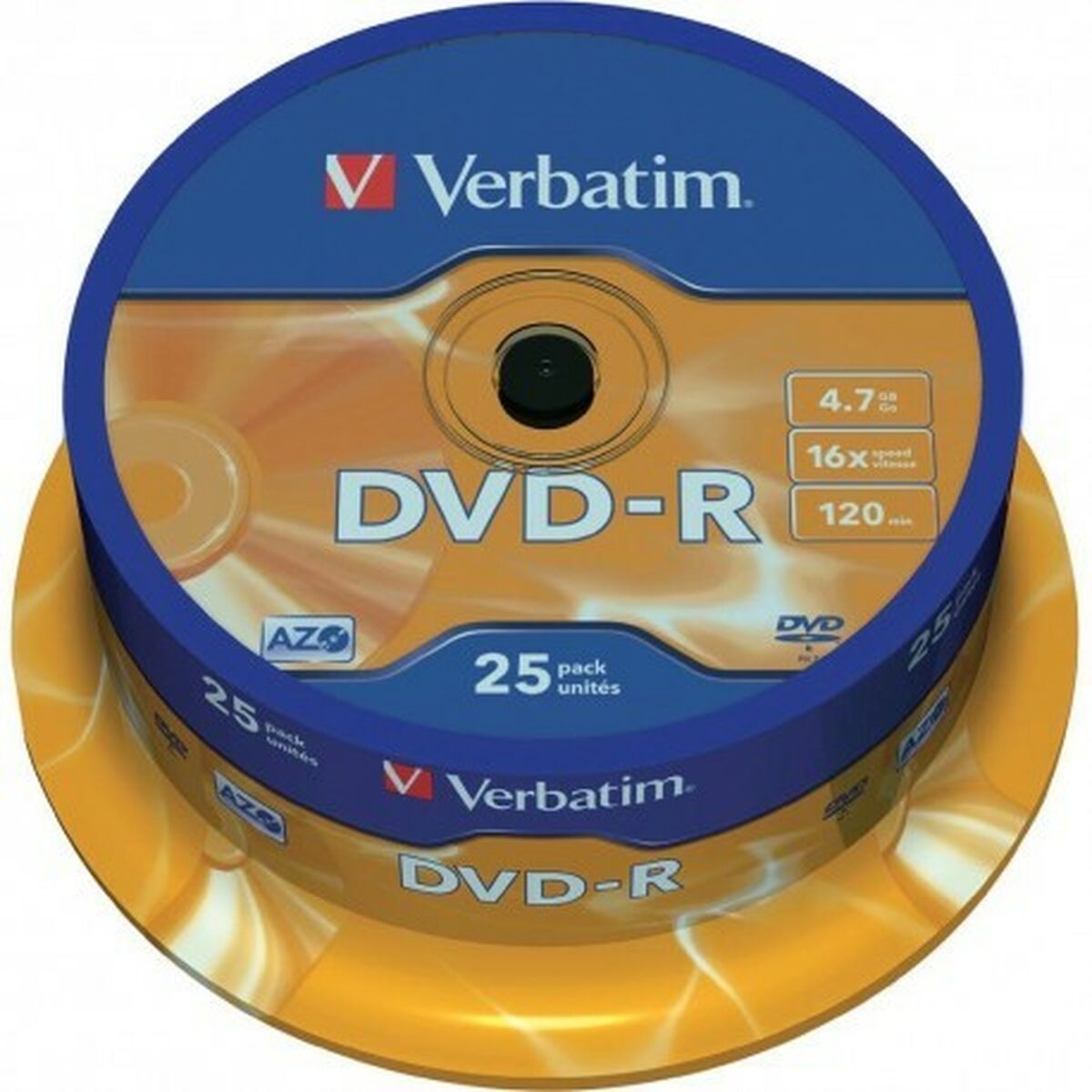 DVD-R Verbatim 4,7 GB 16x (8 Stück)
