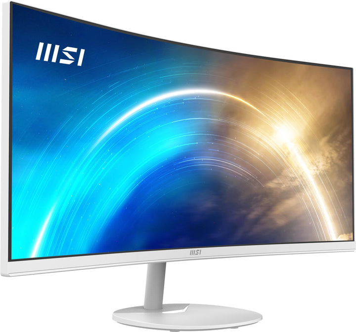 Curved UWQHD Monitor MSI PRO MP341CQW Weiß 34" 100Hz Gekrümmt