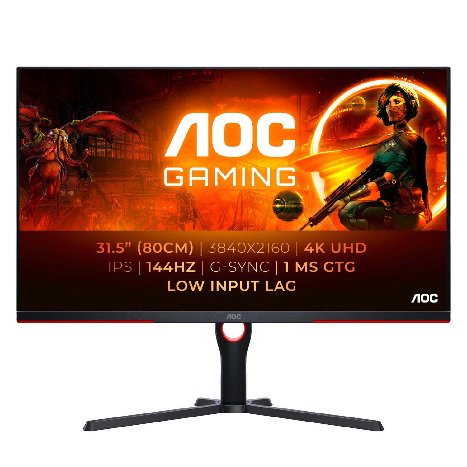 4K Ultra HD Monitor AOC AGON U32G3X 32" 144Hz