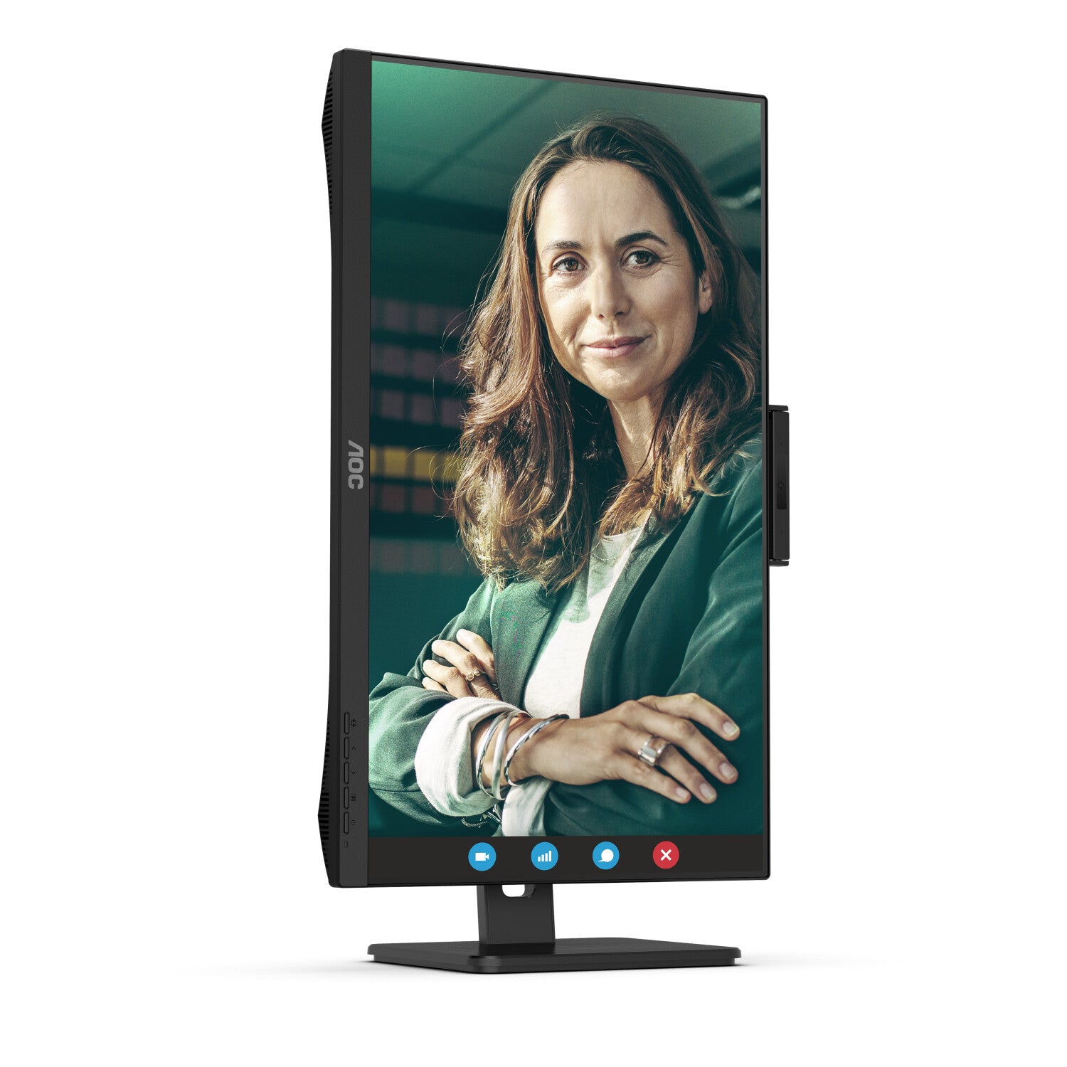 WQHD Monitor mit Webcam AOC Pro-line Q27P3CW 27"