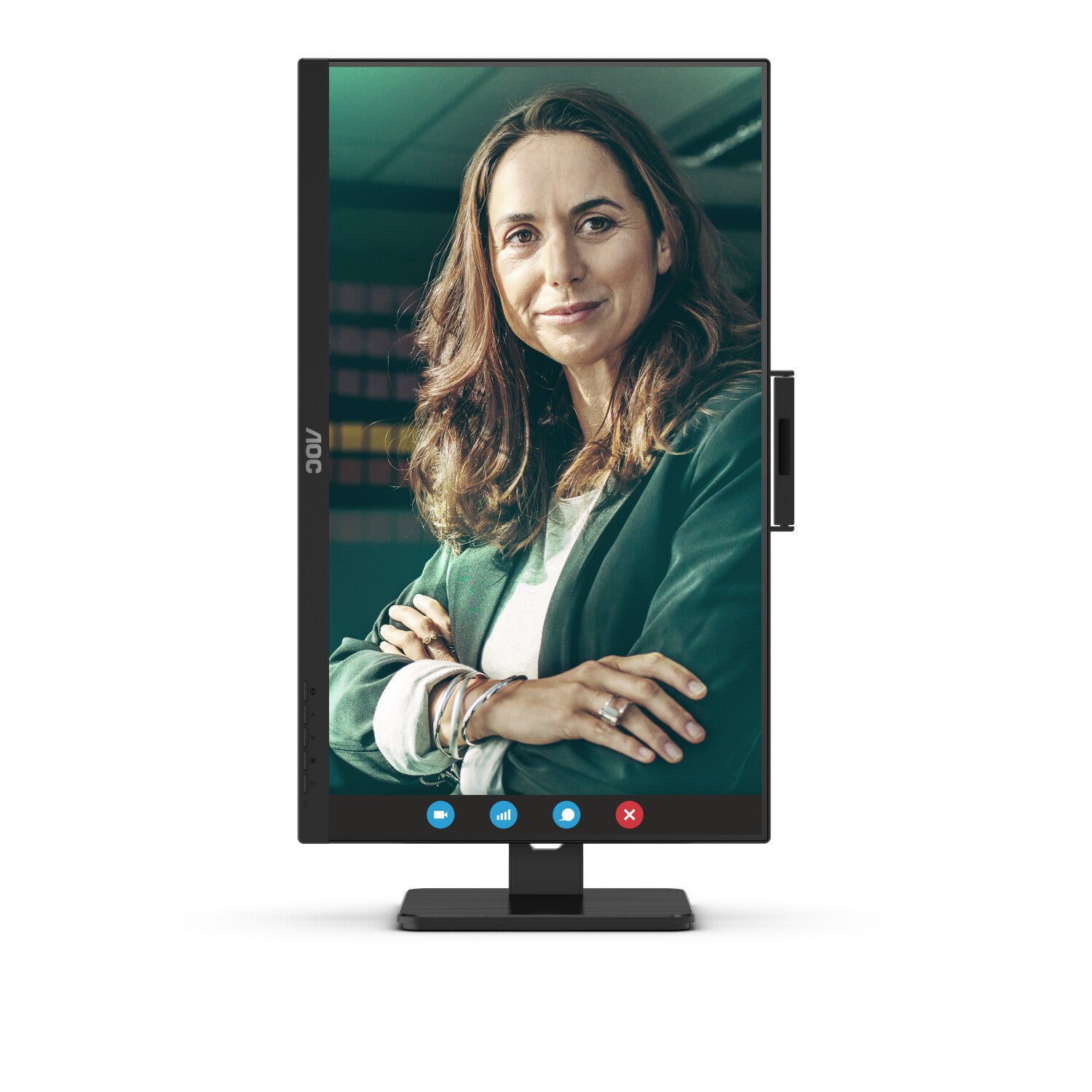 WQHD Monitor mit Webcam AOC Pro-line Q27P3CW 27"