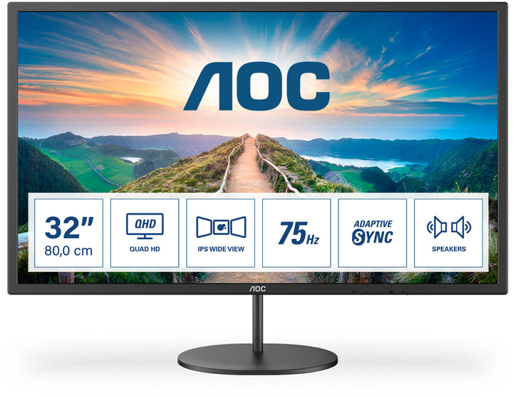 WQHD Monitor AOC Q32V4 32" IPS