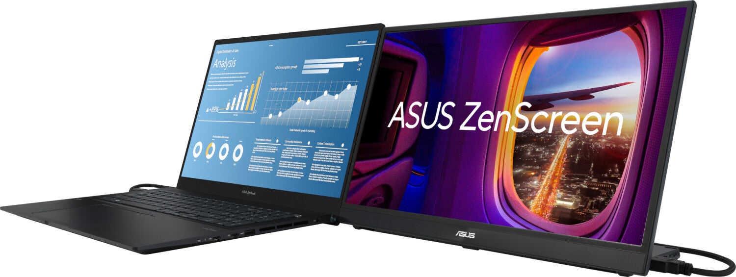 Portabler Full HD Monitor Asus ZenScreen MB17AHG 17.3" 144Hz LED IPS Flicker free