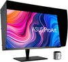 4K Ultra HD graphic monitor with sunshades Asus ProArt PA32UCX-PK 32