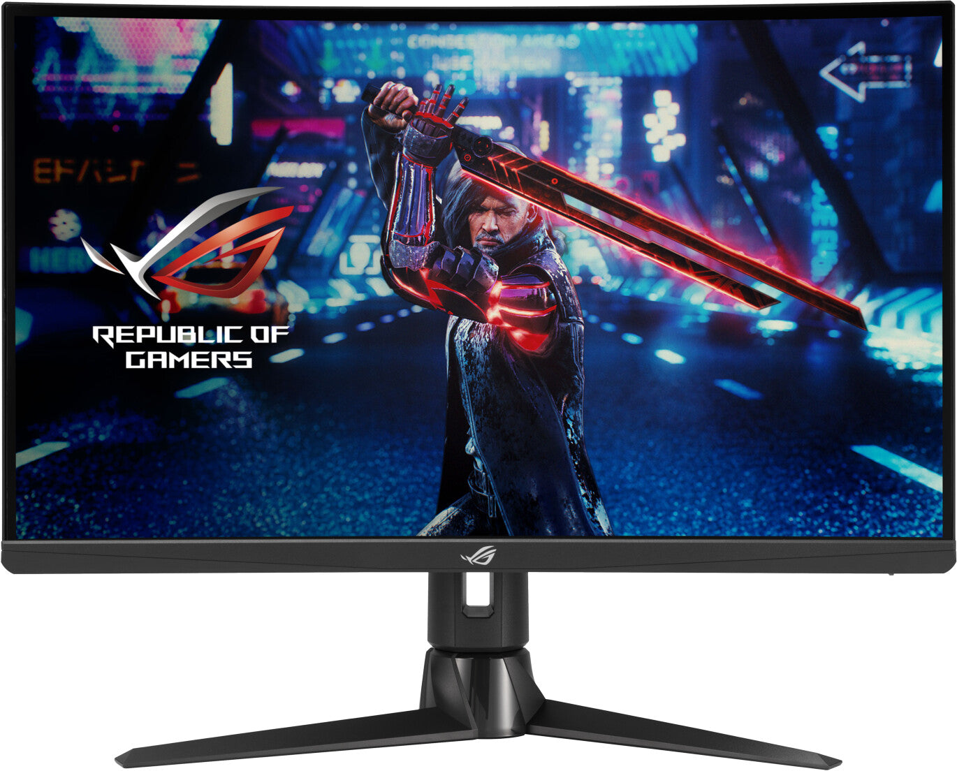 Curved WQHD Gaming Monitor Asus ROG Strix XG27AQV 27" 1ms 170Hz LED IPS HDR HDR10 Flicker free Curved