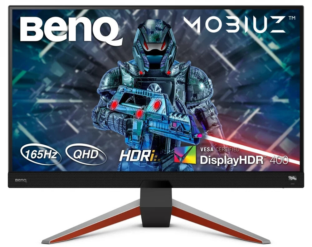 WQHD Gaming Monitor BenQ MOBIUZ EX2710Q 27" 165Hz 2ms Grau LED IPS