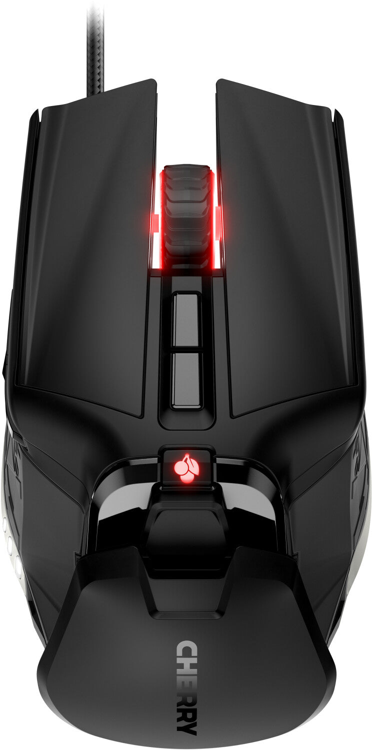 Optische Gaming Maus mit Beleuchtung CHERRY MC 9620 FPS 12000 DPI 9 Tasten RGB