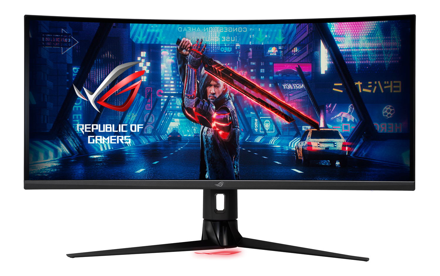 Curved UWQHD Gaming Monitor Asus XG349C 34" 1ms 180Hz Gekrümmt