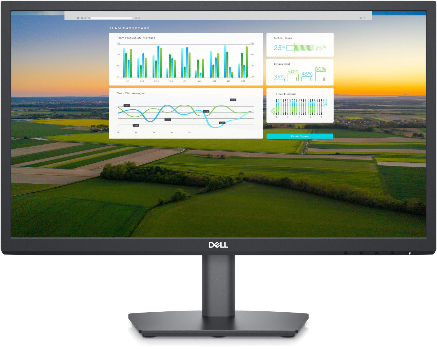 Full HD Monitor Dell E2222H 22"