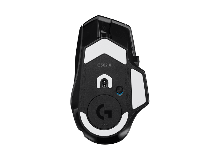 Optical gaming mouse with lighting Logitech G502 X PLUS wireless black 25600 DPI 13 keys RGB