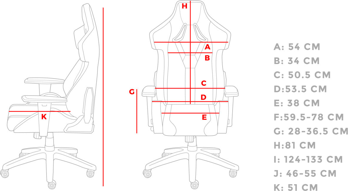 Gaming Chair Genesis NITRO 650 Black