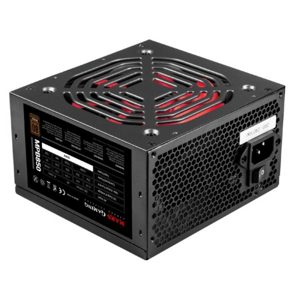 Stromquelle Mars Gaming MPB850 ATX 850W 850 W ATX 80 Plus Bronze RoHS