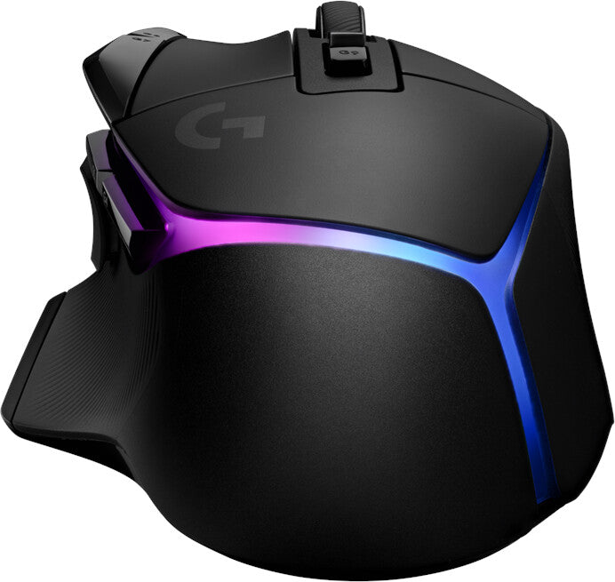 Optical gaming mouse with lighting Logitech G502 X PLUS wireless black 25600 DPI 13 keys RGB