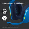 Wireless gaming headset with microphone Logitech G733 blue