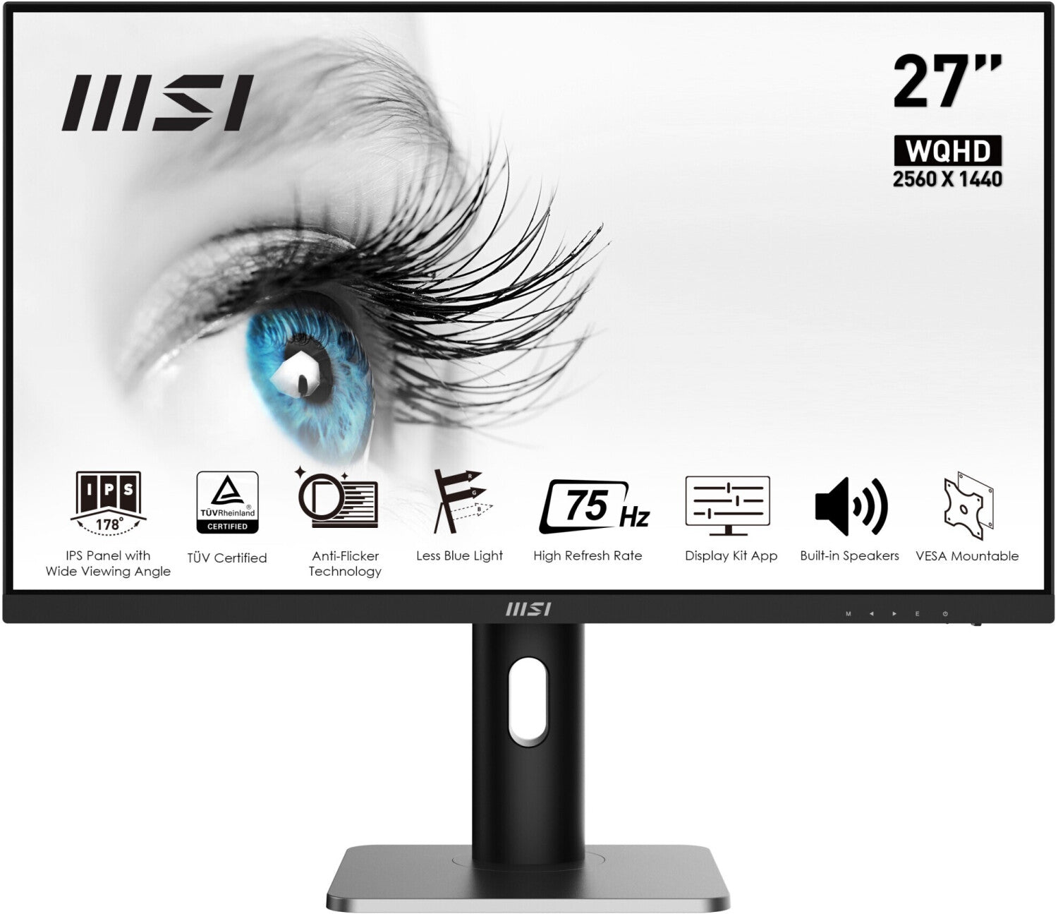 Full HD monitor MSI PRO MP273QP 27" 1ms LED