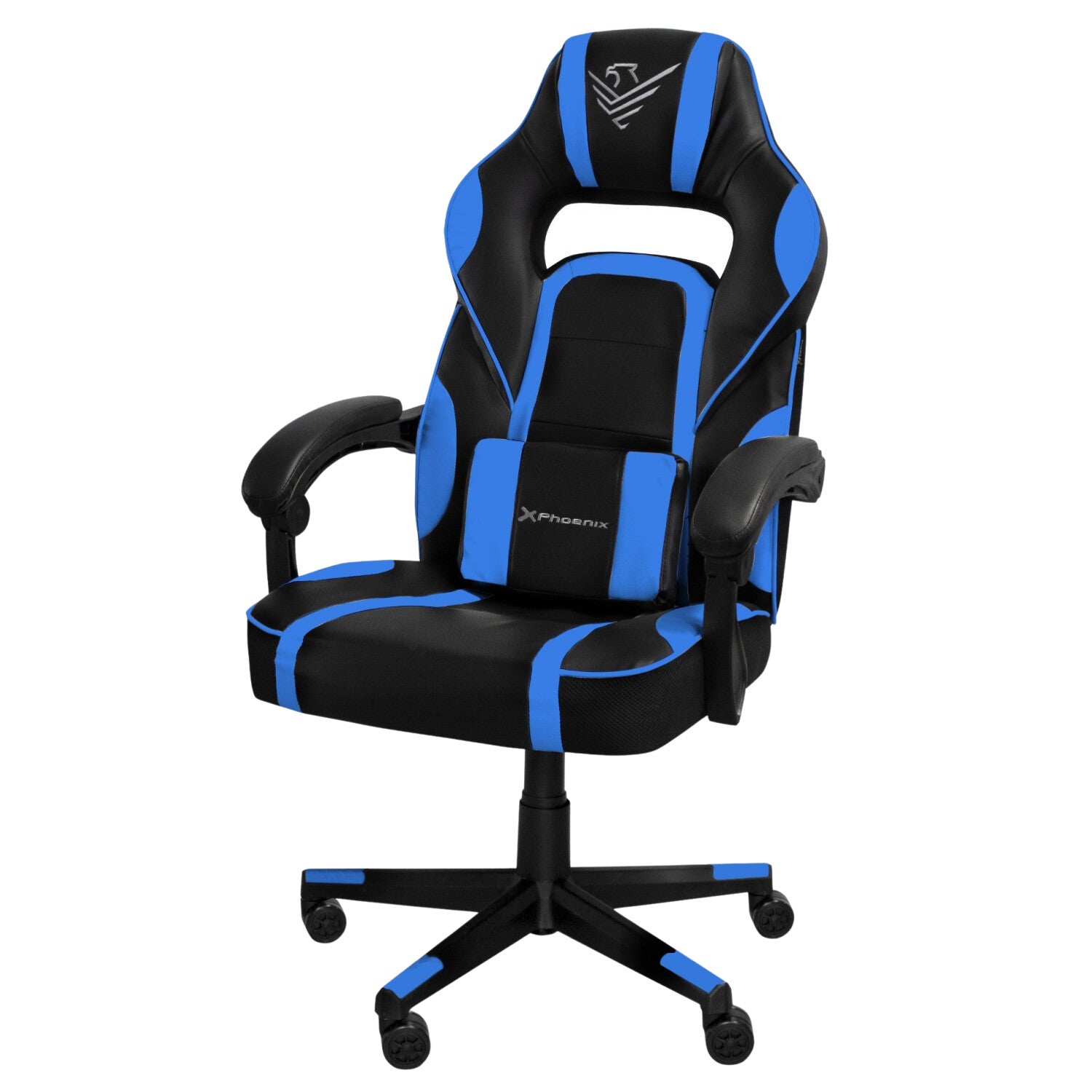 Gaming chair Phoenix Technologies Trophy PU Blue