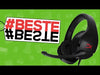 Laden und spielen Sie das Video im Galerie-Viewer ab, Kabelgebundenes Gaming Headset mit Mikrofon Hyperx Cloud Stinger Schwarz