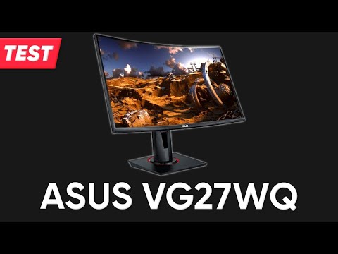 Curved WQHD Gaming Monitor Asus TUF Gaming VG27WQ 27" 165Hz 1ms LED VA Flicker free Gekrümmt